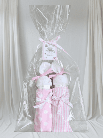 nappy babies cello wrapped