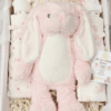 pink rabbit hamper