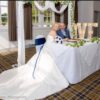 blue and cream bouquet 3