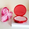 rose soap leaves and pink rose soap trio