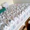 wedding favours in progress