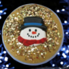 donut snowman