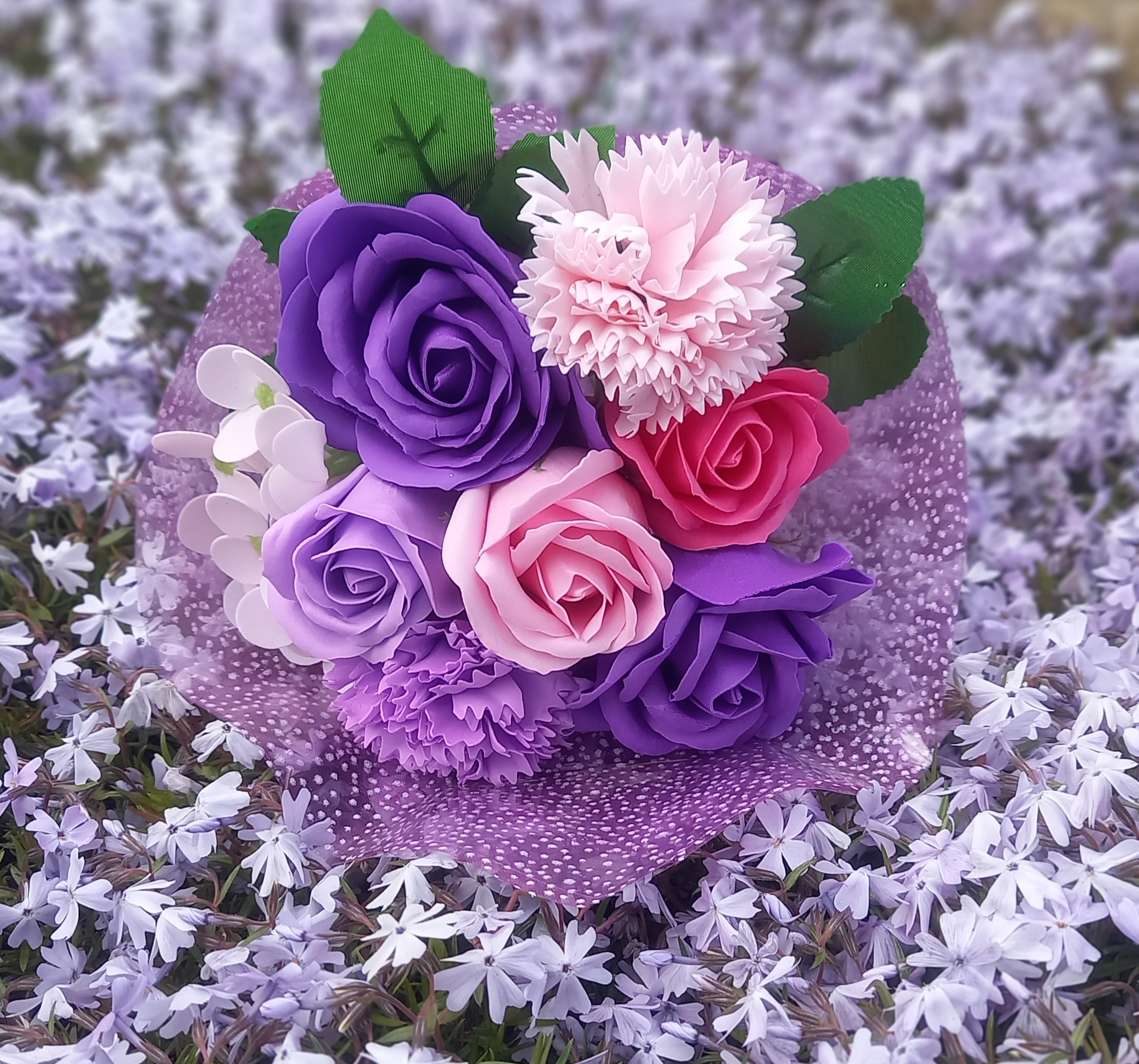 purple in flowers