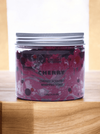 cherry whipped soap