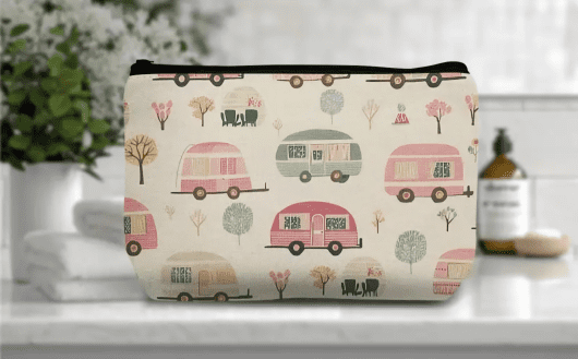 caravan makeup bag