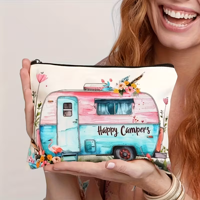 caravan makeup bag