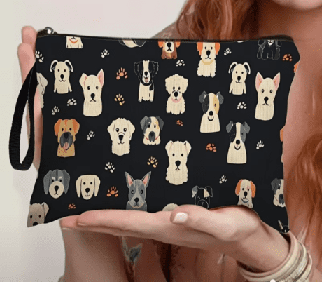 dogs black background