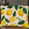 lemon makeup bag