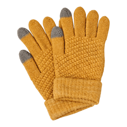 yellow gloves