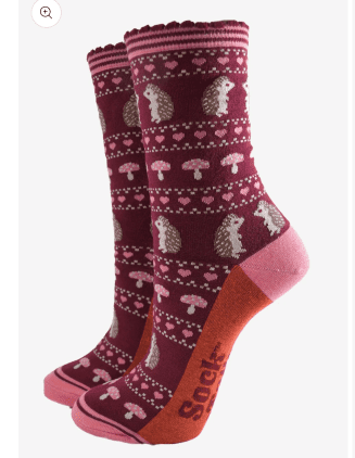 Hedgehog socks