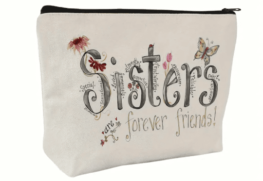 sisters makeup bag