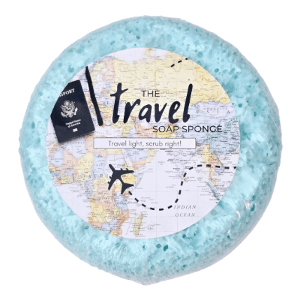 travel soap sponge