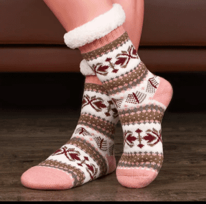 pink slipper sox