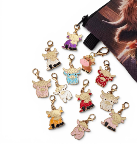 charms for bags or purses etc