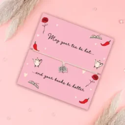 Letterbox Love Adjustable bracelets with sentiment card